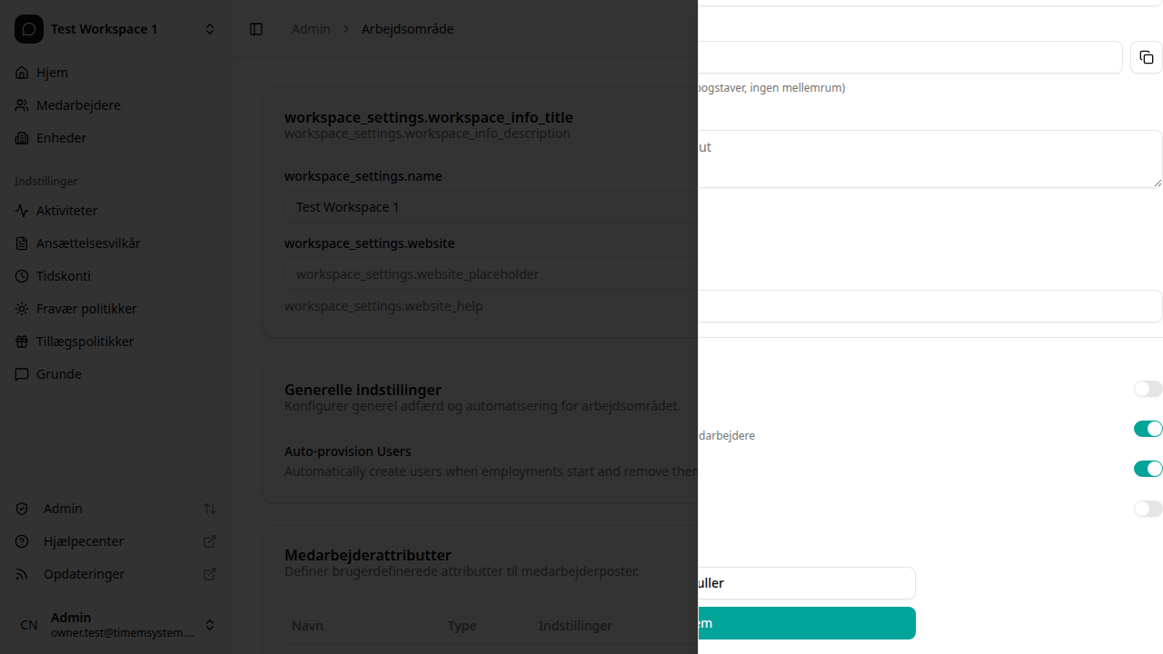 Tilføj en brugerdefineret attribut