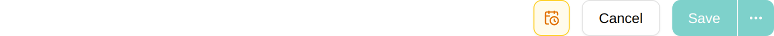 Calendar icon showing pending scheduled changes