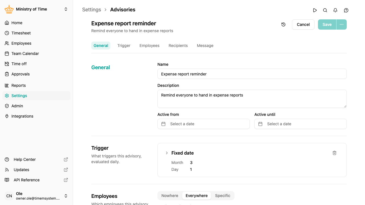 Advisory editor