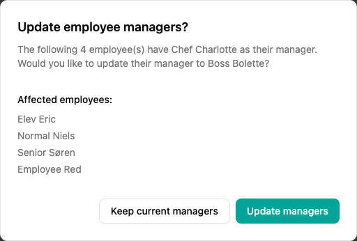 Update managers confirmation dialog