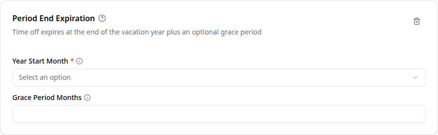 Period End Expiration plugin configuration
