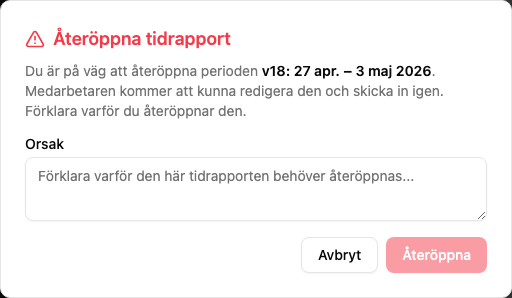 Bekräftelsedialog för återöppning