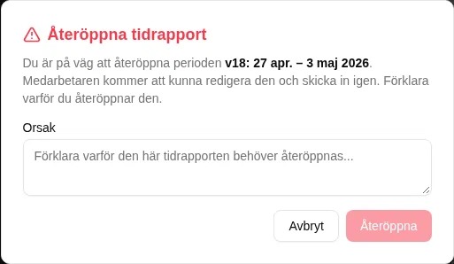Bekräftelsedialog för återöppning