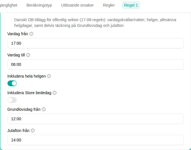 Configuratie van het filter Deense onregelmatigheidstoeslag